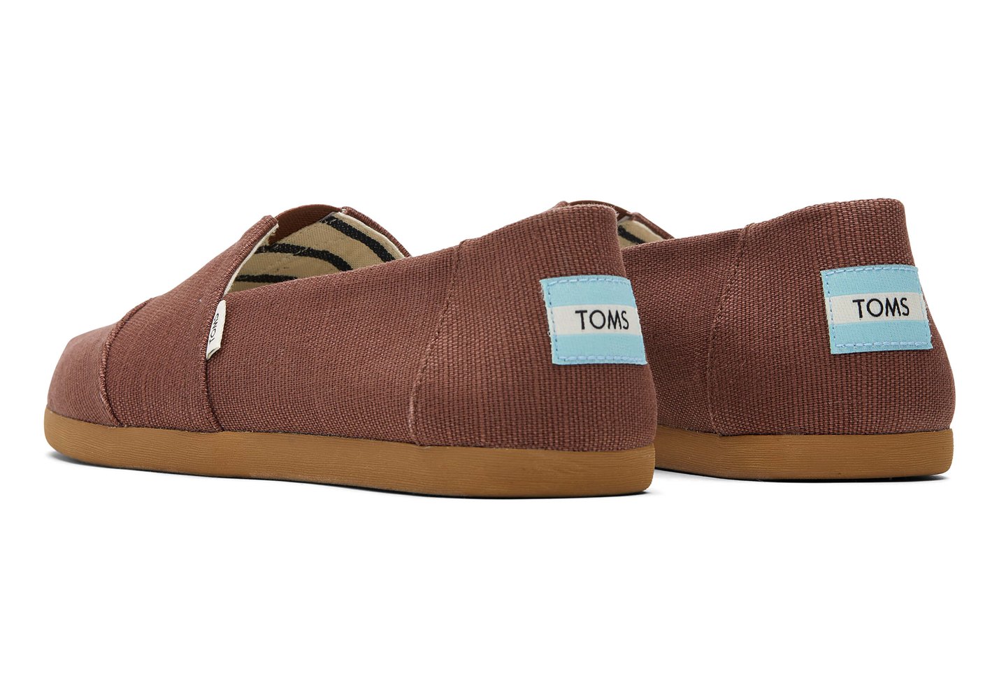 Toms Espadryle Męskie Brązowe - Alpargata Heritage Płócienne - 41HEPFZWI